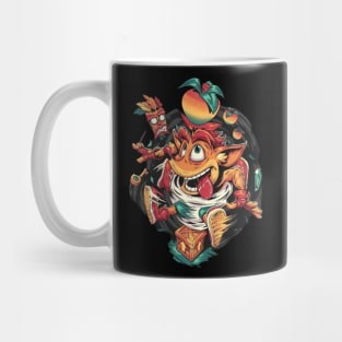 Crash and bandicoot Mug